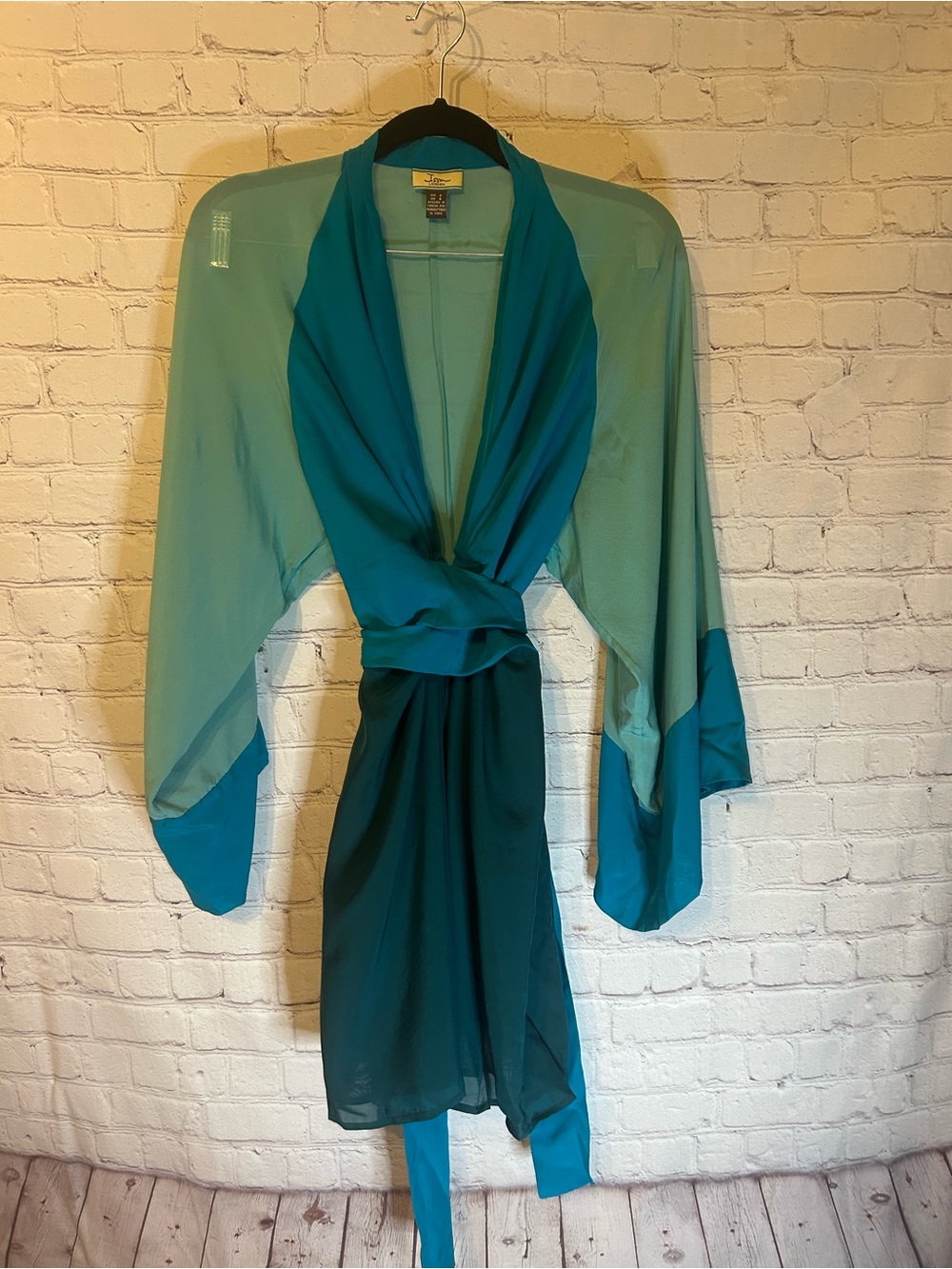 Issa London silk kimono dress, 2 - Picture 3 of 6